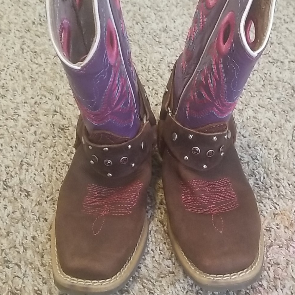 SOLD...Toddler Girls Cowboy Boots